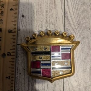 Cadillac Gold Emblem Badge